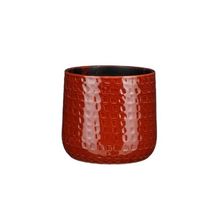 Maceta Floyd roja 17x19cm