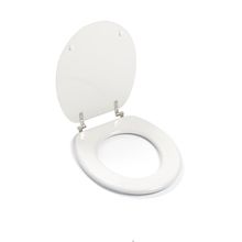 Asiento de inodoro 18pulg blanco