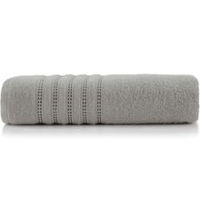 Toalla de baño 140x70cm gris sense