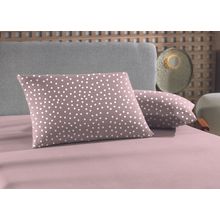 Jgo de sabanas simples algodon malla 2plz estampado rosa
