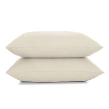 Jg fundas algodon malla 50x70cm beige noale liso