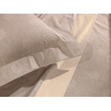 Jgo de sabanas 200h king estampado beige miragen