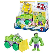 Accesorio Vehículo SAF y figura Hulk