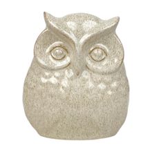 Buho decorativo Beige prcelana brillo 15cm