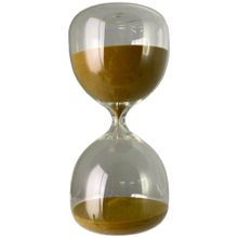 Reloj de arena mostaza 18cm
