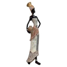 Figuara decorativa nujer nativa 46cm
