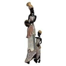 Figura decorativa madre e hija 45cm