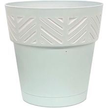 Maceta de ceramica 7.5" skyblue