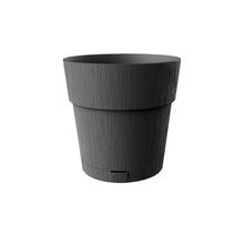 Maceta plastica 5.9" gris oscuro