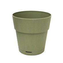 Maceta plastica 7.9"  verde
