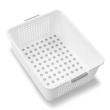 Cesta mediana organizadora blanca