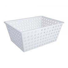 Canasta extra grande de plastico one 37,6l - 59,5 x 38,8 x 22,3 cm -gris oscuro