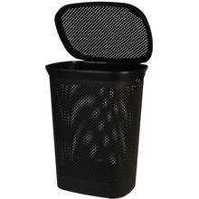 Cesto de ropa 60l negro