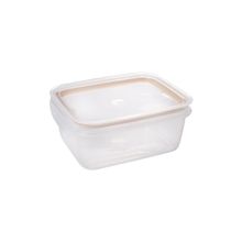 Recipiente traba mas rectangular 550ml beige