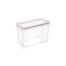 Recipiente rectangular 1.9l beige