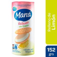 Galleta Mana Rellena Limón 152g