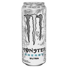 Monster energy blanco