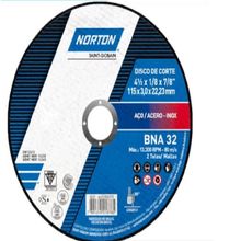 NORTON DISCO CORTE 4 1/2 * 1/8