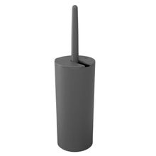 Linea serene- escobilla baño de plastico gris plomo