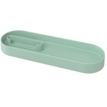 Linea serene- bandeja p/baño de plastico verde jade