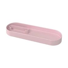 Linea serene- bandeja p/baño de plastico rosa clay