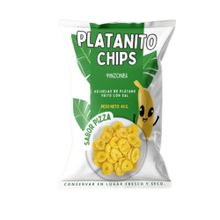 Platano pinzones sabor pizza 12x10x40grs