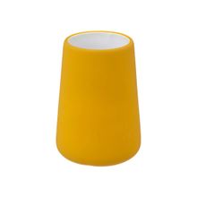 Vaso de bano amarillo colorama
