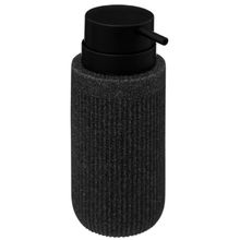 Dispensador de jabon negro onyx