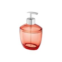 Linea spoom - dispensador de jabon liquido de plastico 300ml coral sunny