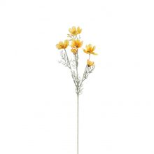 Flor Cosmos artificial amarilla 60cm