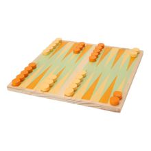 Juego Backgammon madera pino 35 pzas