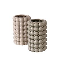 Jarron Morten beige gris surtx2 12cm
