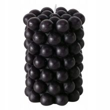 Vela Pearls surtx3 10cm Beige blanco negro