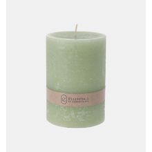 Vela Decorativa Pillar Verde 7X10Cm