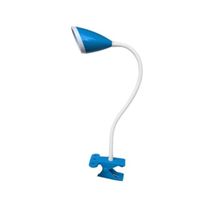 Lamp escritorio led clip azul 2,4w 5000