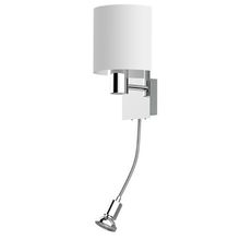 Lamp de pared metal blanco gu10 4w