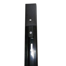 Riel para luces alum negro 1metro