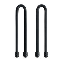 Cuerda de goma negro 6in 2pzas gear tie