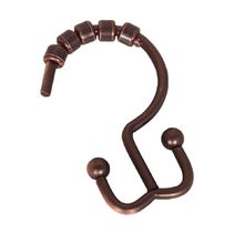 Ganchos de cortina bronce