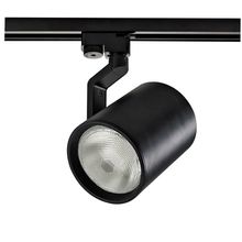 Spot riel metal negro dia10cm e27 par30