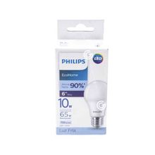 Foco led 10w 6500k luz fria e27