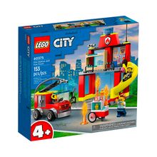 Lego City Estacion de bomberos y camion de bomberos