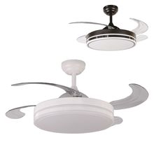 VENTILADOR DE TECHO DECORATIVO 42" DECKER CON ASPAS PLEGABLES