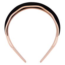 Diadema volumen bost negra beige