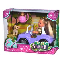 Muñeca Evi Love Safari vehiculo y accesorios