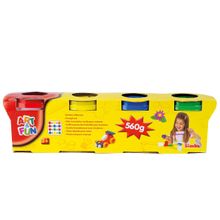 Set 4 colores Plastilina Art&Fun
