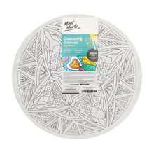 Lienzo Redondo Mandala 30Cm