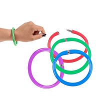 Boligrafo brazalete de plastico 4cs