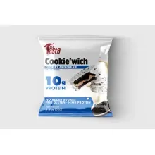 Alfajor con proteina sabor oreo cookies and cream