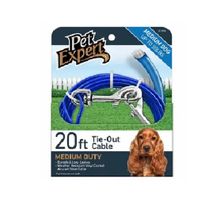 Cable de acero para atar mascotas media resistencia 20pies m 50lb